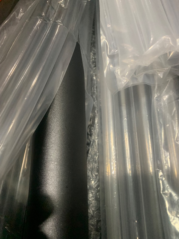 Photo 1 of ***PARTS ONLY***Qoolfoto  And Drape Backdrop Stand, 12x20ft Heavy Duty Adjustable Background Frame with Metal Base, Back Drop Holder for Parties Photography Wedding Photoshoot Decoration - Black