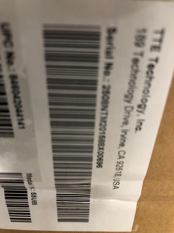 Photo 6 of iFFALCON 55-Inch Class U85 Series QD-Mini LED 4K UHD Google Smart TV - QLED, HDR 1000 nits, 6000:1 Contrast, 144Hz Game Mode Pro, 240Hz DLG, Dolby Vision IQ, Dolby Atmos, Slim Unibody (55U85, 2025)