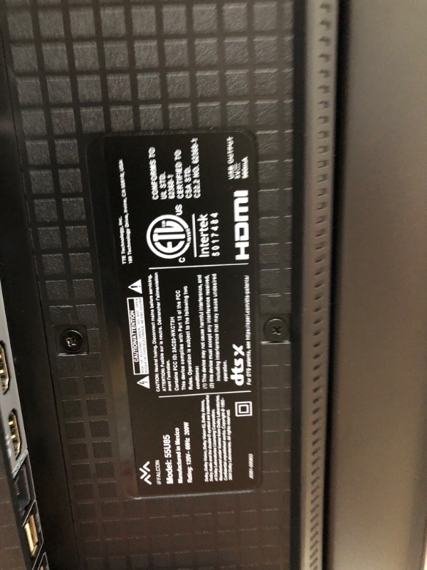 Photo 5 of iFFALCON 55-Inch Class U85 Series QD-Mini LED 4K UHD Google Smart TV - QLED, HDR 1000 nits, 6000:1 Contrast, 144Hz Game Mode Pro, 240Hz DLG, Dolby Vision IQ, Dolby Atmos, Slim Unibody (55U85, 2025)