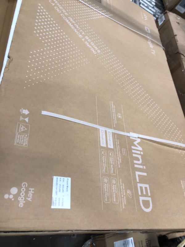 Photo 2 of iFFALCON 55-Inch Class U85 Series QD-Mini LED 4K UHD Google Smart TV - QLED, HDR 1000 nits, 6000:1 Contrast, 144Hz Game Mode Pro, 240Hz DLG, Dolby Vision IQ, Dolby Atmos, Slim Unibody (55U85, 2025)