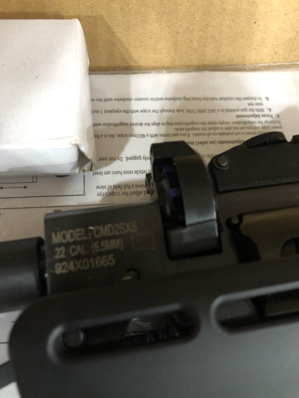 Photo 4 of Crosman Magfire Diamondback CMD2SXS .22-Caliber Auto NP Break Barrel Air Rifle and Scope