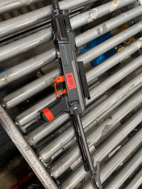 Photo 2 of 315 FPS- PDW Polymer Spring Powered Airsoft Rifle Foldable Stock with 1000 Rounds BBS - Black