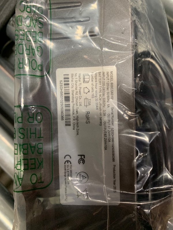 Photo 1 of UL Listed 67.2V 10A Fast Battery Charger, Electric Motorcycle Recharger for Talaria Sting 4000 Series X3 L1E X3C MX3 MX4 - Waterproof Power Supply Adapter with Cooling Fan, 3-Prong, Same Original