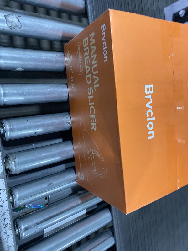 Photo 1 of ?Upgraded?Manual Bread Slicer for Homemade Sourdough Bread,Metal Guide & Adjustable Thickness, Hand Crank Bread Slicer with Scale Line and Suction Cup, Sharp Blade, Suitable for Sourdough Bread, Etc