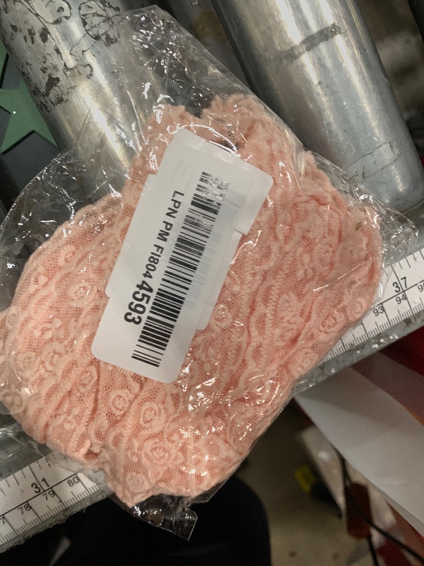 Photo 2 of Sourcemall Lace Trim Ribbon, Delicate Pink Floral Ribbon for Wedding/Bridal Decoration, DIY Craft Sewing, Home Decoration, 5 Yards (Pink Flower)