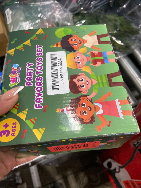 Photo 1 of 125 Pcs Party Favors Fidget Toys Pack, Randomly Selected Pop Sensory Set 65 Stickers Gifts for Kids Adults Boy Girl Stocking Stuffers Autistic Goodie Bag Filler Treasure Box Classroom Prizes School