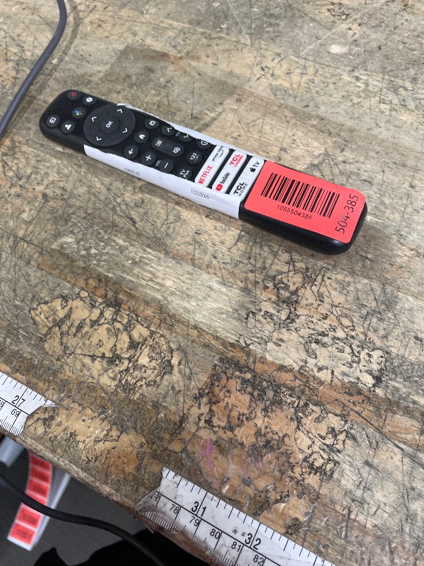 Photo 1 of (Upgrade) Besia RC813 Replacement Remote for All TCL Android/Google TVs, Compatible with Q/S/FHD/UHD/QLED Series Without Voice Command