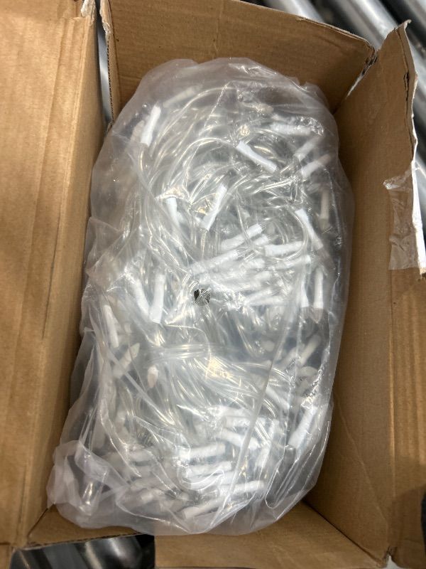 Photo 1 of 164FT 1620 LED Outdoor Christmas Lights - 360 Ice Drops, 12 Pro Modes with Timer Memory & Brightness, Waterproof Hanging Ice String Light for Holiday Wedding Garden Fence House Decor (Multicolor)