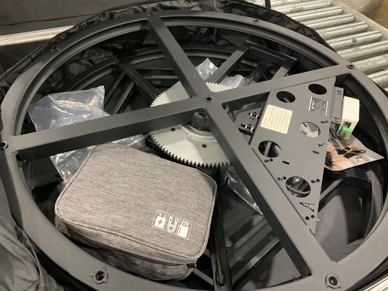 Photo 1 of ***PARTS ONLY***MWE 360 Photo Booth Machine for Parties with Flight Case,Logo Customization,Software APP Remote Automatic 360 Spin Camera Video PhotoBooth 80cm for 3-5 People(31.5"+Flight Case)