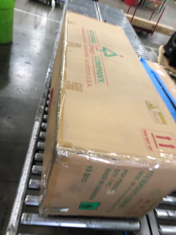 Photo 1 of National Tree Company 9 ft Pre-Lit Dunhill Fir Artificial Christmas Tree, 900 LED Lights, 4,029 Tips, PowerConnect, Foot Pedal, 10 Light Functions, Includes Stand, Green