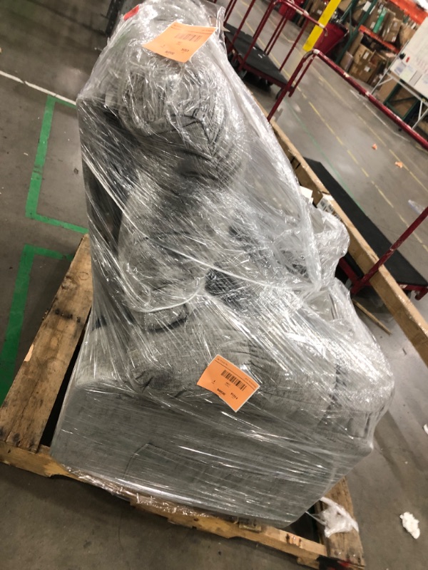 Photo 3 of GarveeHome Rocking Recliner Chair, 360° Swivel Rocker Chair for Living Room, Upholstered Fabric Glider Nursery Chair with Side Pockets for Small Spaces, q235 Steel Frame Lazy Boy Recliner Single Sofa