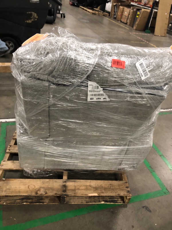 Photo 4 of GarveeHome Rocking Recliner Chair, 360° Swivel Rocker Chair for Living Room, Upholstered Fabric Glider Nursery Chair with Side Pockets for Small Spaces, q235 Steel Frame Lazy Boy Recliner Single Sofa