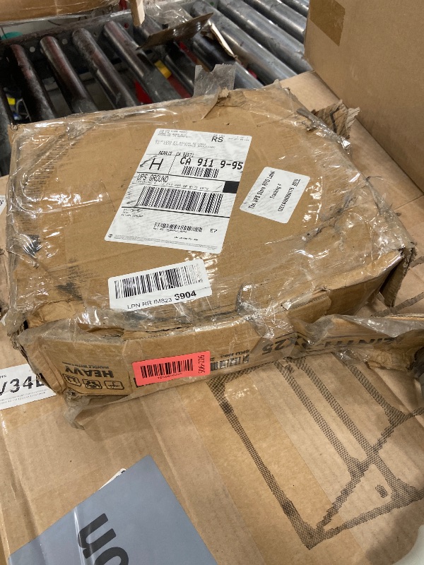 Photo 1 of ***********ONLY 2-25 lb WEIGHTS*************
Fitvids 2 Inch Olympic Barbell Weight Plates Set, 255 LB(2.5-45 LB) Barbell Weight Set for Home Gym Strength Training, Double-grip Design