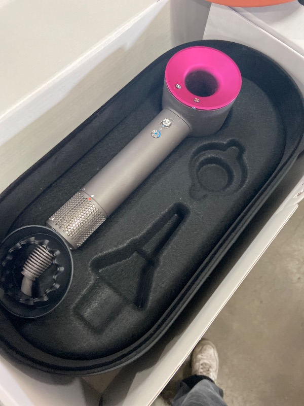 Photo 1 of **MISSING SOME ATTACHMENTS**Dyson Supersonic Nural™ Hair Dryer, No Heat Damage, 5 Intelligent attachments with Diffuser & Styling Concentrator, Scalp Health, All Hair Types