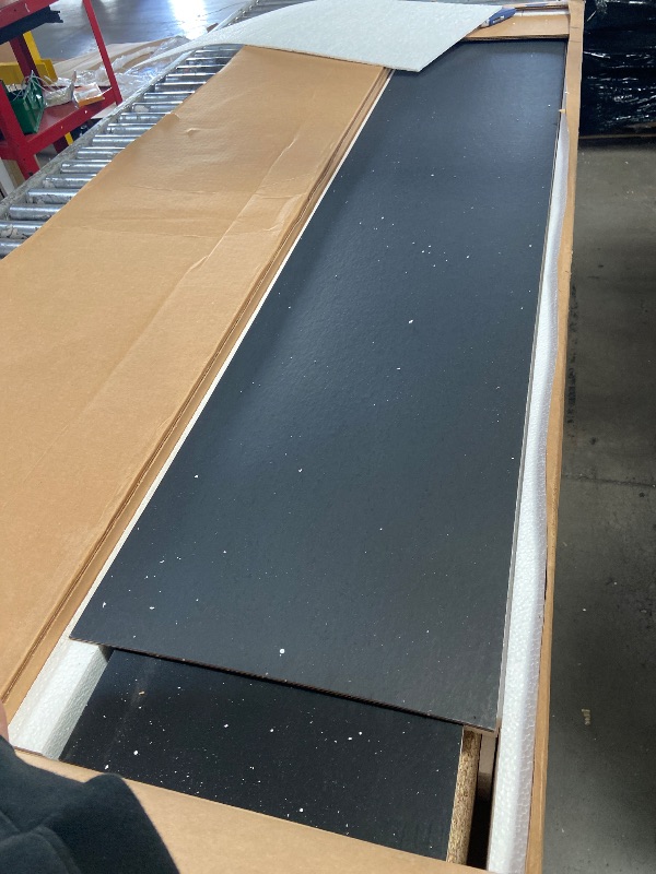 Photo 1 of **MISSING HARDWARE**Bush Furniture Universal Tall 5 Shelf Bookcase in Black, Vertical Storage and Display Bookshelf for Home Office or Living Room Organization