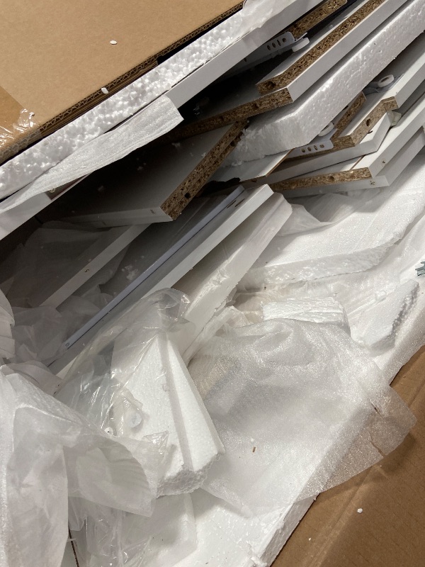 Photo 1 of **UNKNOWN IF MISSING PIECES**Davinci Beau 6-Drawer Dresser in White, GREENGUARD Gold Certified, Easy Assembly