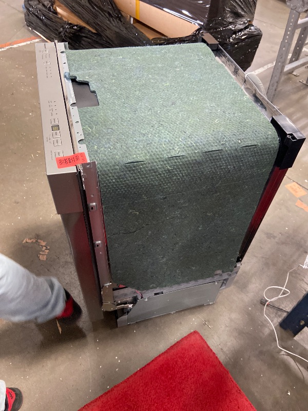 Photo 1 of **UNABLE TO TEST NO POWER CORD**Honeywell 24 Inch Dishwasher with 12 Place settings, 7 Washing Cycles, Stainless Steel and Plastic Tub, UL/Energy Star- Stainless Steel