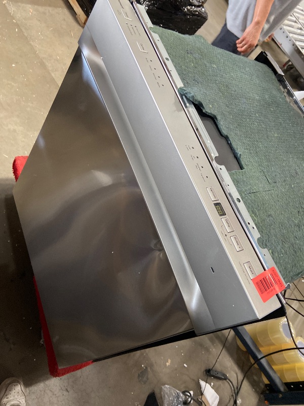 Photo 1 of **UNABLE TO TEST NO POWER CORD**Honeywell 24 Inch Dishwasher with 12 Place settings, 7 Washing Cycles, Stainless Steel and Plastic Tub, UL/Energy Star- Stainless Steel