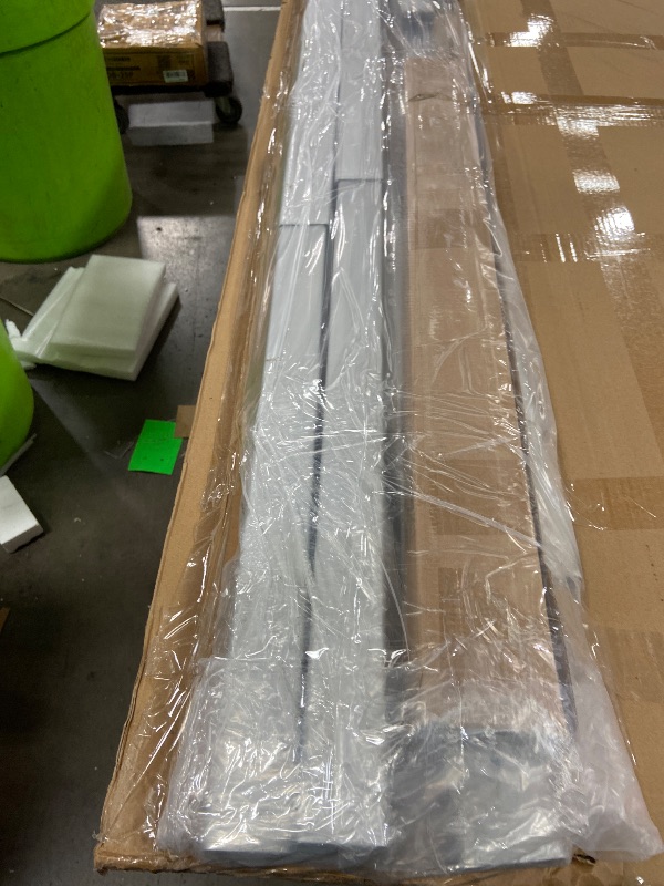 Photo 1 of **IS DAMAGED ON THE WHITEBOARD**VIZ-PRO Double-Sided Magnetic Mobile Whiteboard, 72 x 48 Inches, Rolling Dry Erase Board Easel Stand on Wheels with Aluminium Frame for School Office Home 6' x 4'