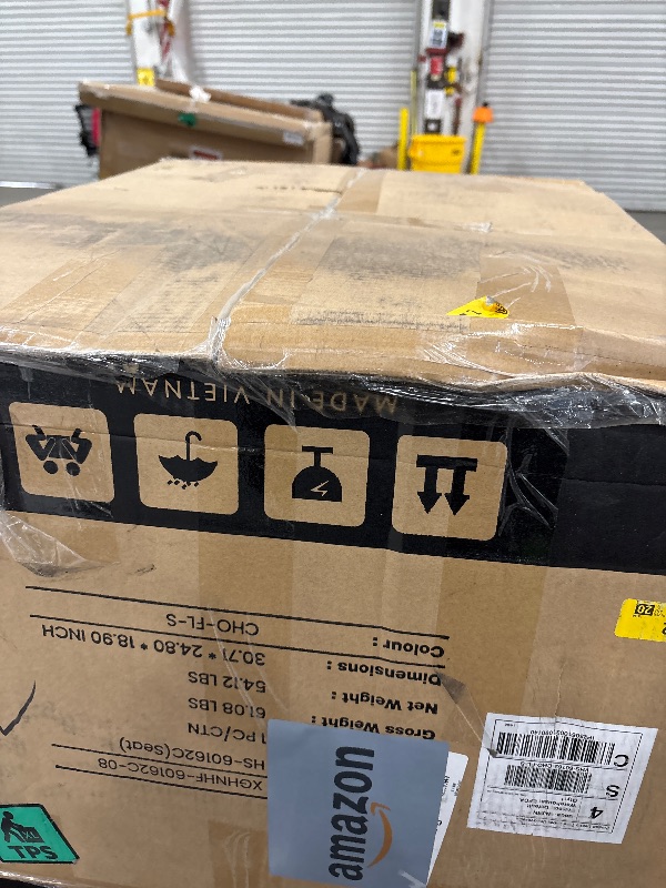 Photo 1 of ***PARTS ONLY**Swivel Rocking Recliner Glider Chair, Leather Reclining Rocker Chair with Footrest, Wide Seat Cushion and Metal Base for Living Room, Nursery, Office, Bedroom-Chocolate