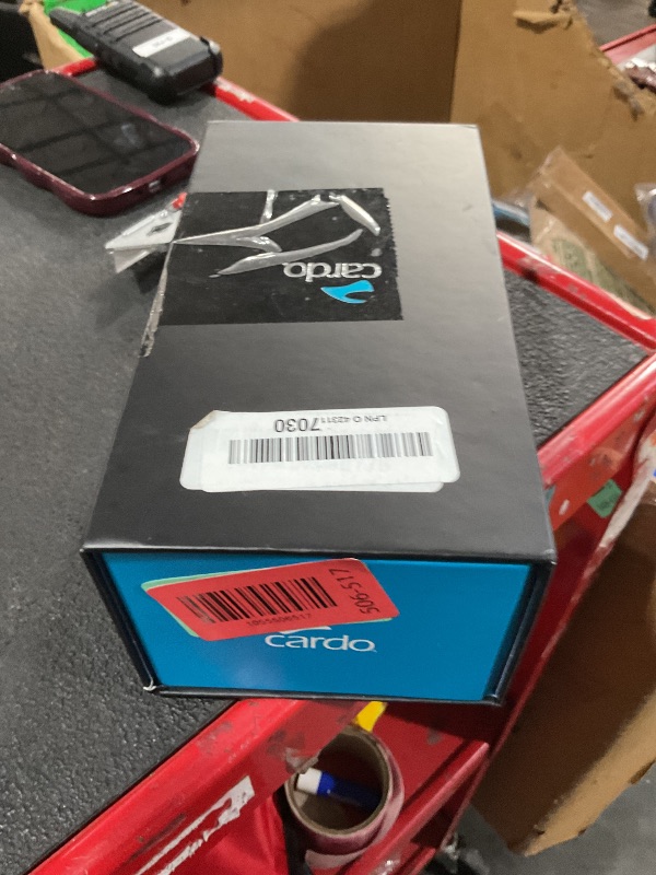 Photo 1 of **MISSING PARTS**

Cardo PACKTALK Edge Motorcycle Bluetooth Communication System Headset Intercom - Dual Pack