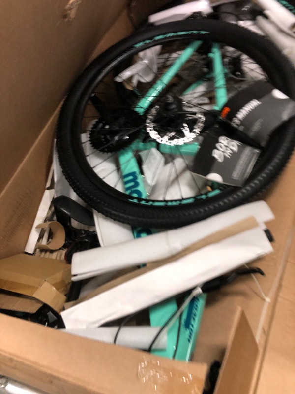 Photo 1 of **FOR PARTS ONLY**Mongoose Grafton Mountain Bike, 26 Inch Bike for Men and Women, 21 Speed, Aluminum Frame, Knobby Mountain Tires, Suspension Fork, Trigger Shifters, Mechanical Disc Brakes, Adult Bicycle