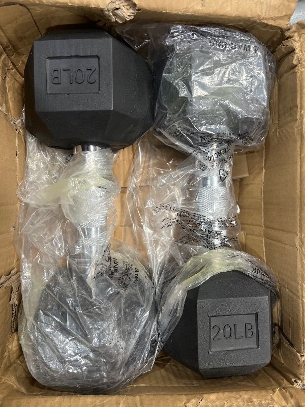 Photo 1 of ***20 LBS dumbbells only***
retail $50