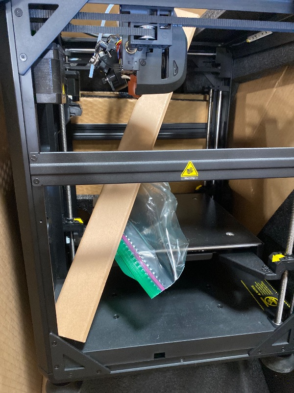 Photo 1 of (used)(unknown complete) Creality K2 SE Combo 3D Printer, Support Multicolor Printing with CFS, 500mm/s High-Speed, Smart Auto Leveling, Solid Metal Build Frame, Fully Assembled, Next-Gen Extruder, 220×215×245 mm Build Volume