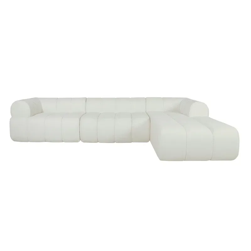 Photo 1 of **************INCOMPLETE ITEM, THIS IS ONLY BOX #2 OUT OF 2 TOTAL************
sectional sofa