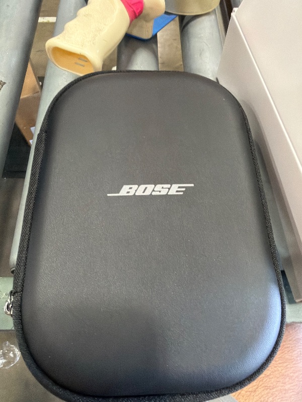 Photo 1 of ** CUSHION EARPIECE NEEDS STICKY PIECE REPLACED**
Bose QuietComfort Headphones - Wireless Bluetooth Headphones, Active Over Ear Noise Cancelling and Mic, USB-C Charging, Deep Bass, Up to 24 Hours of Playtime, Black