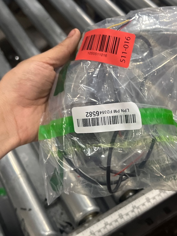 Photo 1 of ***(MISSING PARTS)***2pcs Super Bright 24W LED Two-Color White Amber Spotlight + 2pcs ON-ON-OFF Switch, Waterproof auxiliary Motorcycle Headlight Fog Light, Universal For Car Truck ATV Offroad SUV Driving Work Spot Lamp