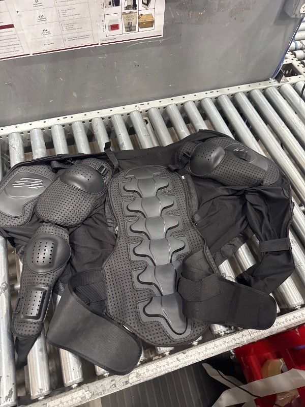 Photo 1 of XXXXL Motorcycle Armor Chest Spine Safety Men Protection Body Guard Motocross Armour Motorcycle Full Body Armor Jacket
