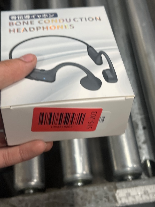 Photo 1 of SUNGDOGIN 2025 New Bluetooth Bone Conduction Headphones, Open-Ear Design, Sweatproof & Waterproof, HD Stereo Sound, 10Hrs Playtime, Lightweight for Running?Office?Daily Life (Gray-Black)