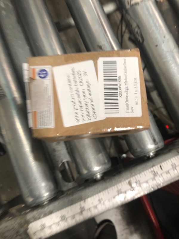 Photo 1 of [Timer] Christmas Lights Decorations, 10 FT 30 LED Battery Operated Christmas Tree Santa Snowflake String Lights, 8 Lighting Modes Waterproof Xmas Fairy Lights for Home Party Indoor Outdoor Decor