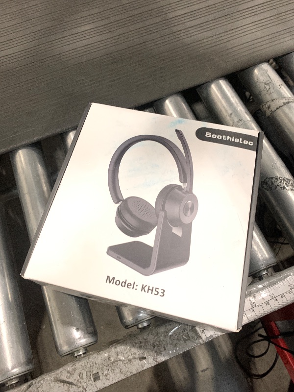 Photo 1 of (Upgraded Version) Wireless Headset, Bluetooth Headset with Noise Cancelling Microphone, Best Headphones with Mic Mute & USB Dongle for PC/Computer/Laptop/Cell Phones/Remote Work/Call Center