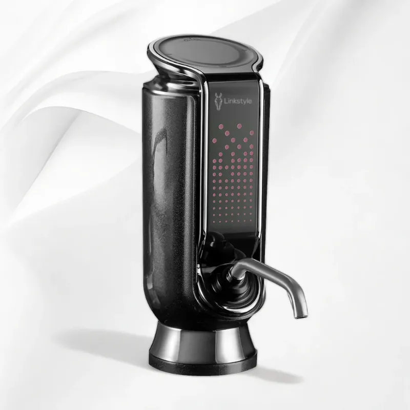 Photo 1 of **FACTORY SEALED**VINOWAKE Triovino Electric Wine Aerator, Dispenser and Preserver By LINKSTYLE — 3-in-1 Instant Aeration For Improved Taste, Measured Pouring & Wine Preservation up to 20-days