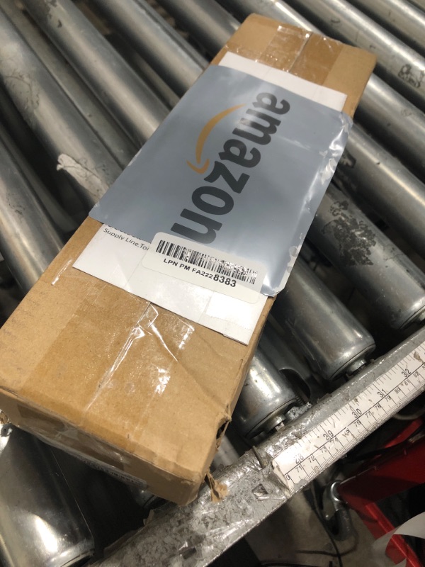 Photo 1 of (6pcs 12 inch) PLUMBINGMASTER Toilet Water Supply Line,3/8" Comp x 7/8" BC Braided Stainless Steel Toilet Supply Line,Toilet Connector Hose with Anti-Leaking Brass Nut