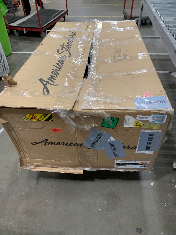 Photo 1 of *** See notes *****American Standard 2946102.020 Studio 60 x 32-Inch Alcove Bathtub, Right-Hand Drain, White