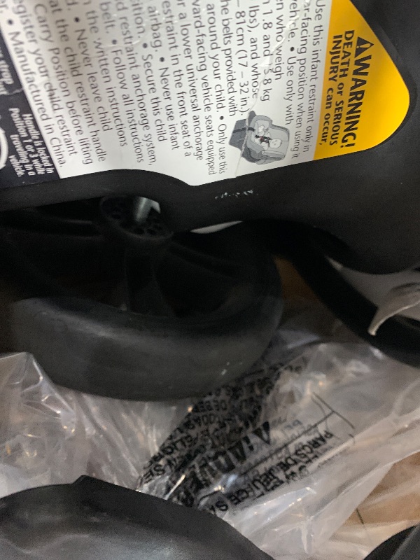 Photo 5 of Pivot Xpand Modular Travel System with LiteMax Infant Car Seat with Anti-Rebound Bar (Ayrshire Black)