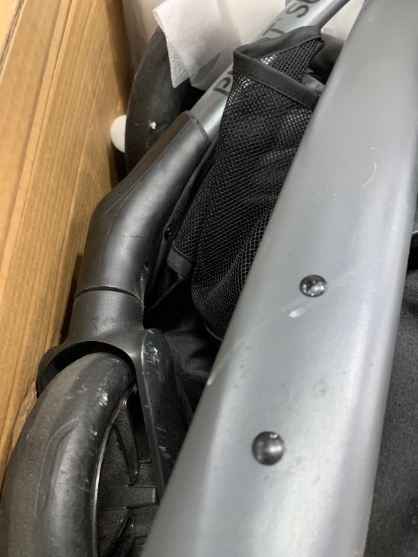 Photo 4 of Pivot Xpand Modular Travel System with LiteMax Infant Car Seat with Anti-Rebound Bar (Ayrshire Black)