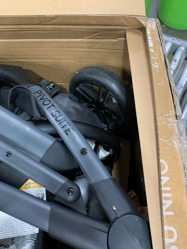 Photo 6 of Pivot Xpand Modular Travel System with LiteMax Infant Car Seat with Anti-Rebound Bar (Ayrshire Black)