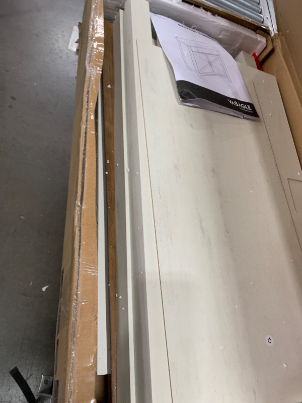 Photo 1 of (missing 3 pieces) VASAGLE LIRY Collection - Buffet Cabinet, Coffee Bar Cabinet with a Drawer, Adjustable Shelf, Sideboard Storage