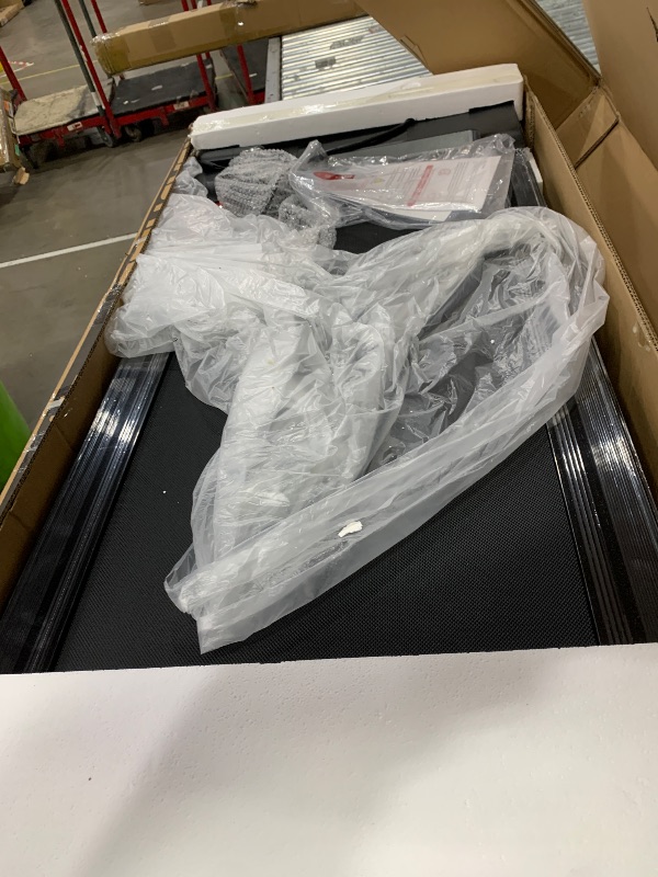 Photo 1 of ***PARTS ONLY***PACEROCKER Walking Pad Treadmill with 12% 9-Level Auto Incline, 450 lbs Capacity Bluetooth Speaker Under Desk Treadmills for Home Hiking, 5 MPH, Black