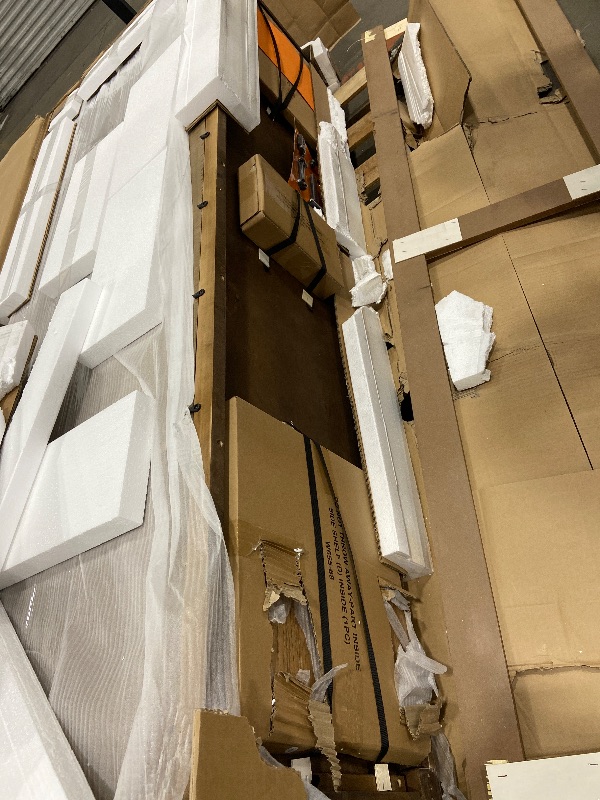 Photo 1 of *PICK UP WHIT TRUCK ONLY, BIG BOX*


Signature Design by Ashley Sharlance Casual TV Stand with Electric Fireplace, Speakers with Wireless Connectivity, Heats Large Rooms, Wood, 81" Wide, Light Brown