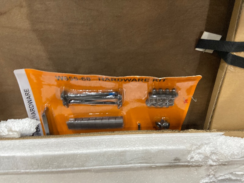 Photo 1 of *PICK UP WHIT TRUCK ONLY, BIG BOX*


Signature Design by Ashley Sharlance Casual TV Stand with Electric Fireplace, Speakers with Wireless Connectivity, Heats Large Rooms, Wood, 81" Wide, Light Brown