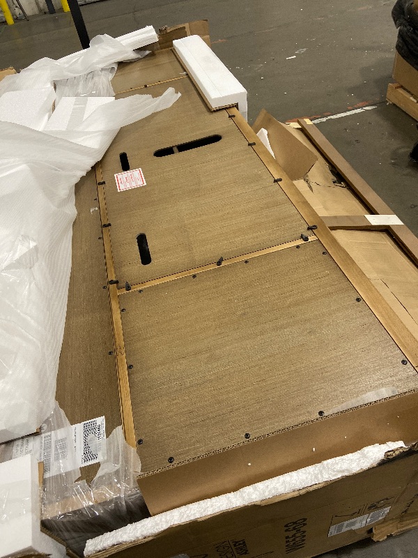 Photo 1 of *PICK UP WHIT TRUCK ONLY, BIG BOX*


Signature Design by Ashley Sharlance Casual TV Stand with Electric Fireplace, Speakers with Wireless Connectivity, Heats Large Rooms, Wood, 81" Wide, Light Brown