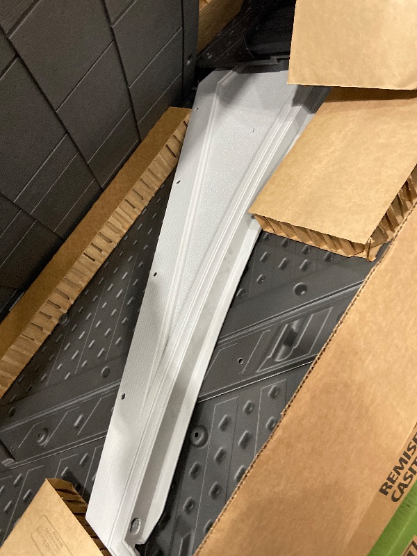 Photo 1 of **PICK UP WHIT TRUCK ONLY, 3 BIG BOXES, 1OF3, 2OF3, 3OF3**

Lifetime Dual Entry Outdoor Storage Shed, 15 x 8 Foot