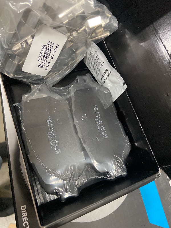 Photo 7 of TRQ Front and Rear Ceramic Brake Pad and Rotor Set Compatible with 2002-06 Toyota Camry LE Japan Built Models 1st VIN Digit J