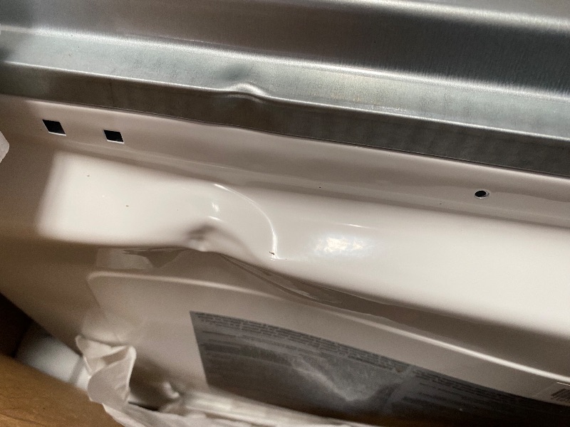 Photo 1 of (back damage minor) FRIGIDAIRE 2.2 Cu. Ft. Stainless Steel Microwave Oven, Multi Function, Programmable, 1,200 Watts