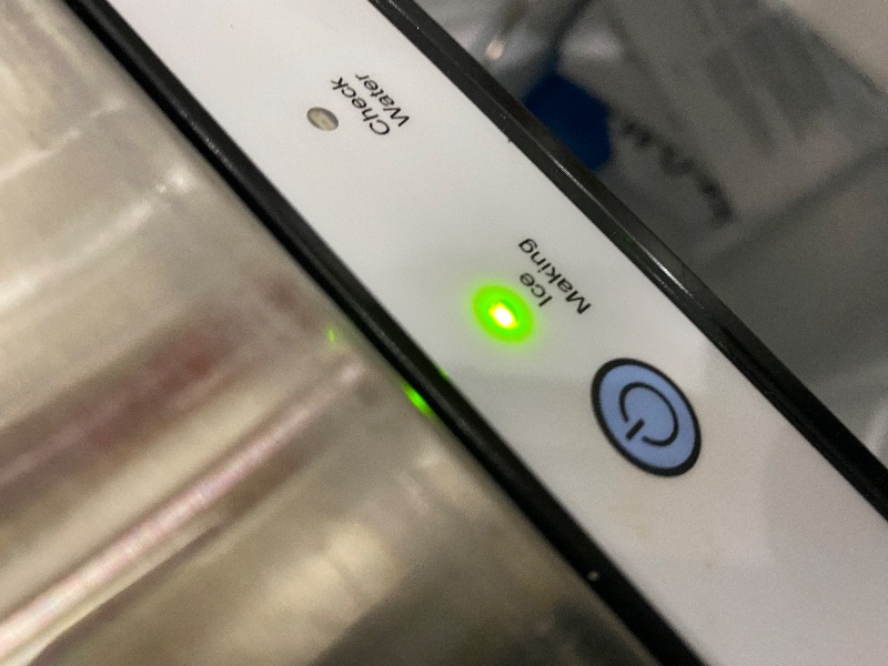 Photo 1 of Ice-O-Matic GEMU090 Pearl Self-Contained Ice Machine with Air Condensing Unit Pure Ice Technology 115 Volt Plug-In and Quiet Operation in Stainless Steel